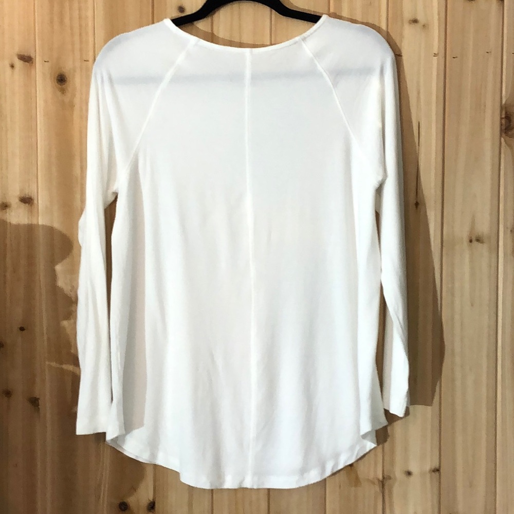 Soft Surroundings Basic White Top Small - image 2